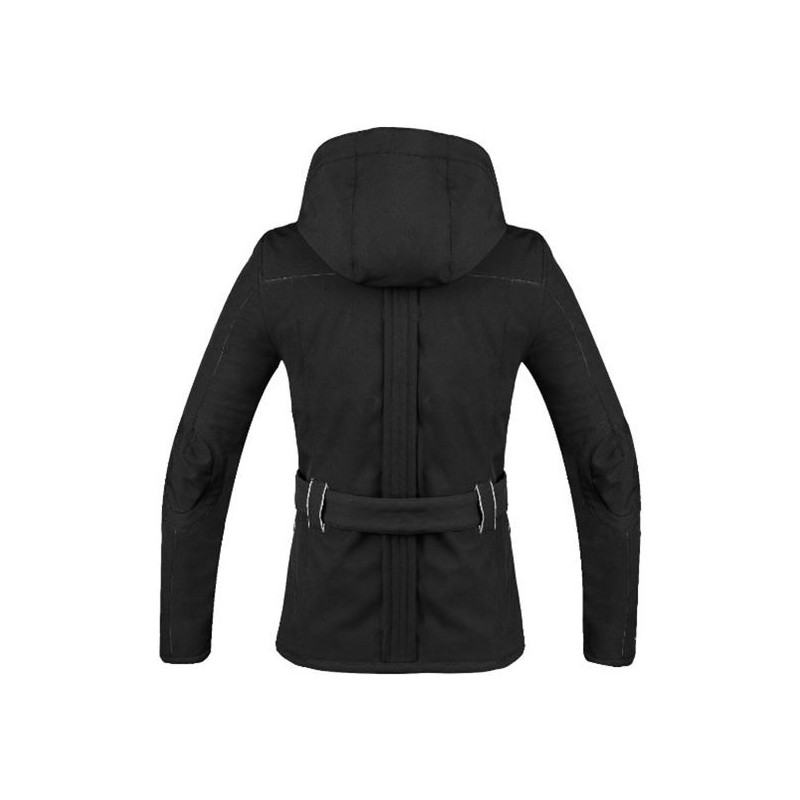 CHAQUETA MUJER SOFTSHELL STINA URBAN INVIERNO NEGRO
