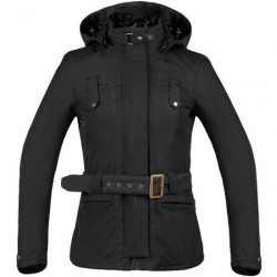 CHAQUETA MUJER SOFTSHELL STINA URBAN INVIERNO NEGRO