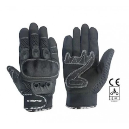 DM00004NE - GUANTES DE VERANO SPORT D-MOTO NEGRO