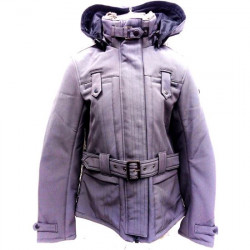 CHAQUETA SOFTSHELL STINA URBAN INVIERNO GRIS