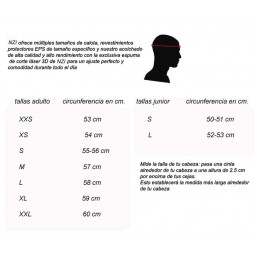 CASCO  NZI ACTIVY BIBAND NEGRO ANTRACITA 22.05 - HVRMOTOS