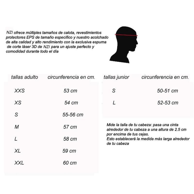 CASCO OFFROAD NZI KNOBBY NEGRO MATE 22.05 - HVRMOTOS