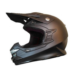 CASCO OFFROAD NZI KNOBBY NEGRO MATE 22.05 - HVRMOTOS
