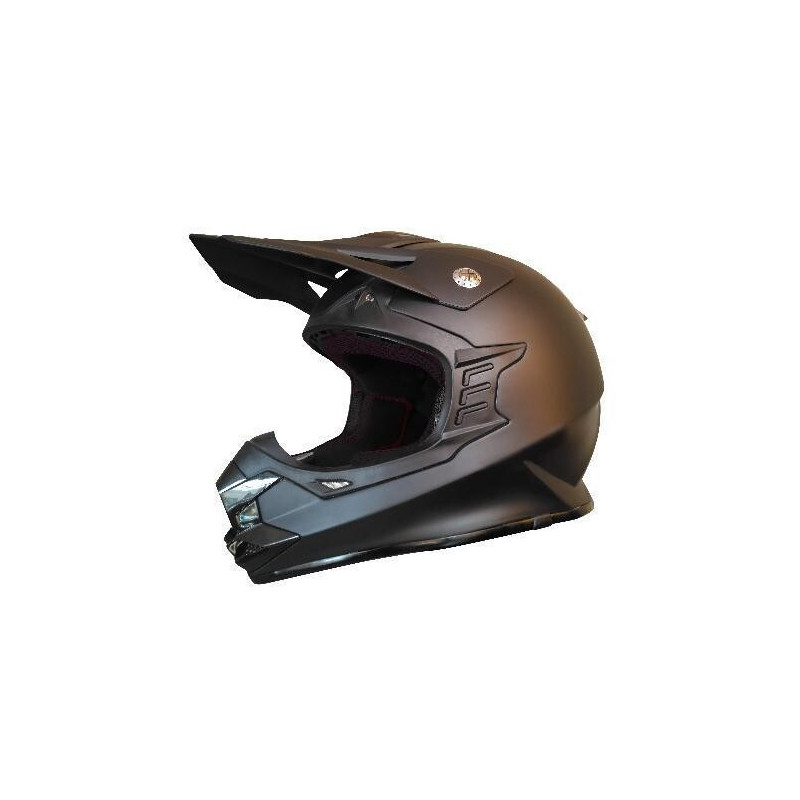 CASCO OFFROAD NZI KNOBBY NEGRO MATE 22.05 - HVRMOTOS