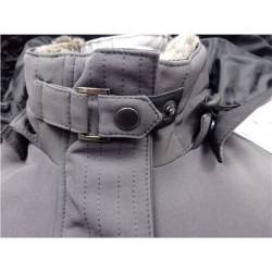 CHAQUETA SOFTSHELL STINA URBAN INVIERNO GRIS