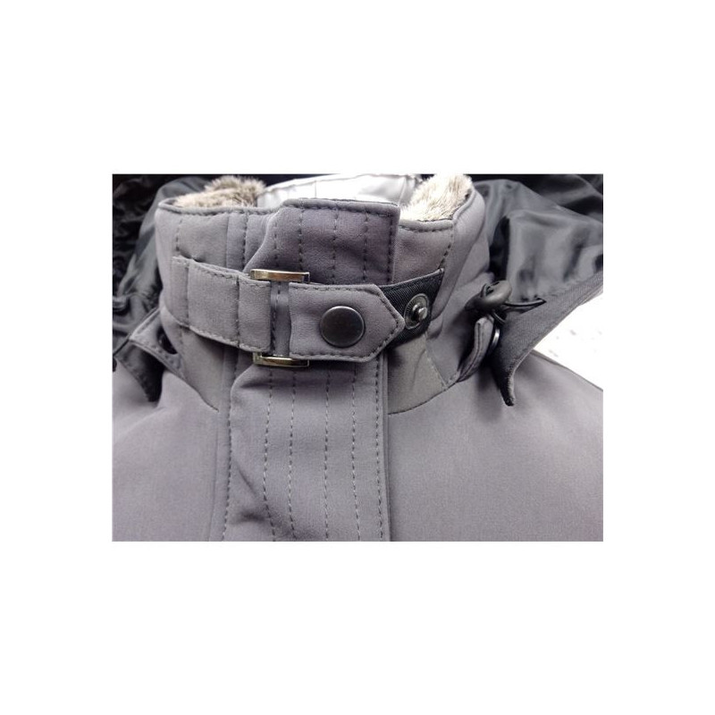 CHAQUETA SOFTSHELL STINA URBAN INVIERNO GRIS
