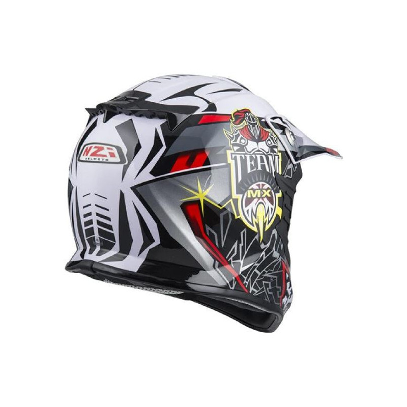 CASCO OFFROAD NZI KNOBBY TEAM WHITE 22.05 - HVRMOTOS