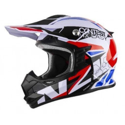 NZI KNOBBY CONTEST WHITE RED BLUE 22.05 - HVRMOTOS