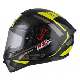 CASCO NZI TRENDY OVERTAKING BLACK ANTRACITE - HVRMOTOS