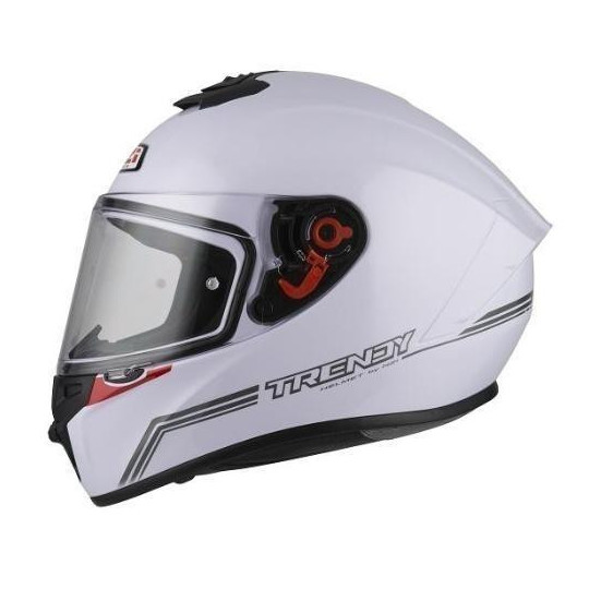 CASCO NZI TRENDY 2 SOLID NOUVEAU WHITE 22.06 - HVRMOTOS