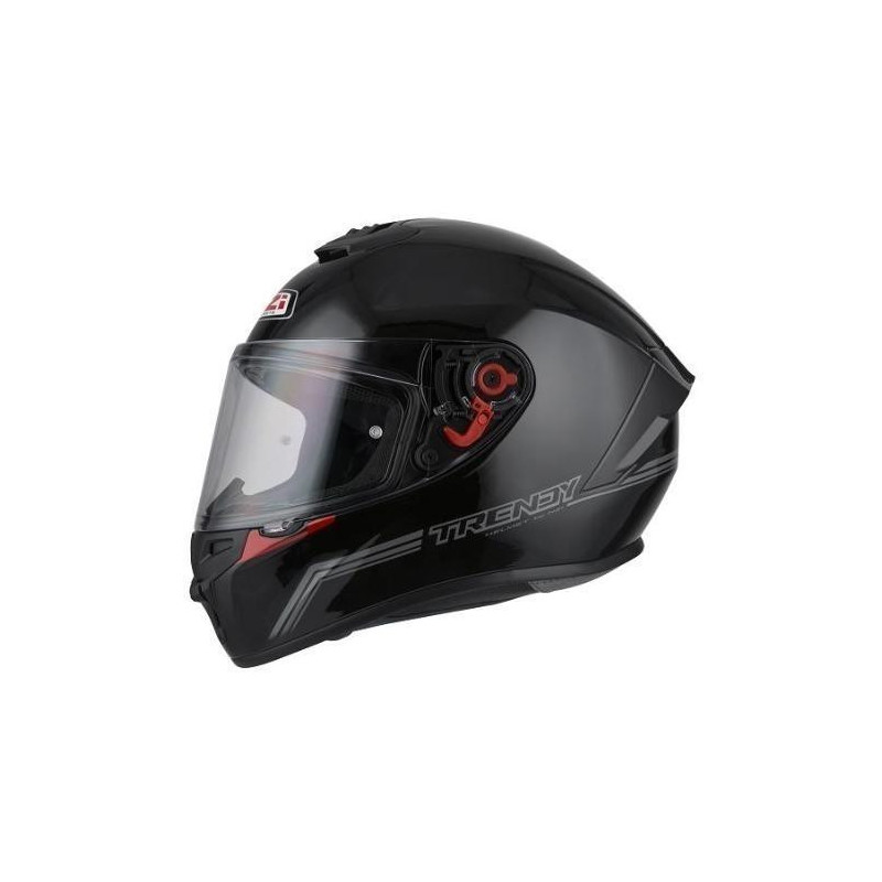 CASCO NZI TRENDY 2 SOLID NOUVEAU BLACK 22.06 - HVRMOTOS