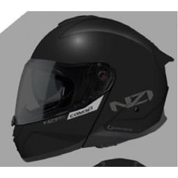 Casco Modular Nzi Combi 3 Negro Mate 22.06 - HVR MOTOS