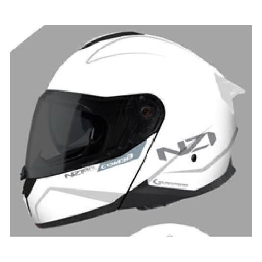 Casco Modular Nzi Combi 3 Blanco 22.06 - HVR MOTOS