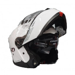 Casco Modular Nzi Combi 3 Blanco 22.06 - HVR MOTOS