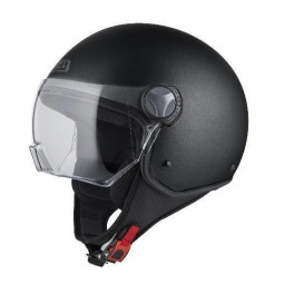 Casco Infantil Jet Capital Vision Negro Mate 22.05 - HVR MOTOS
