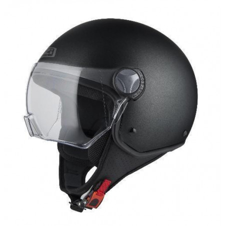 Casco Infantil Jet Capital Vision Negro Mate 22.05 - HVR MOTOS
