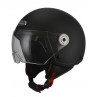 Casco Nzi Jet Vintage 3 Negro Mate  22.05 - HVR MOTOS