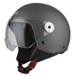 Casco Nzi Jet Vintage 3 Antracita  22.05 - HVR MOTOS