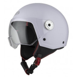 Casco Nzi Jet Vintage 3 Blanco  22.05 - HVR MOTOS