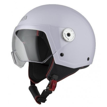 Casco Nzi Jet Vintage 3 Blanco  22.05 - HVR MOTOS