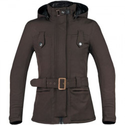 CHAQUETA SOFSHELL STINA URBAN INVIERNO MARRON