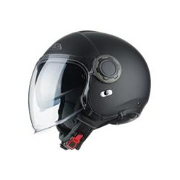 Casco Nzi Jet Ringway duo Negro Mate  22.05 - HVRMOTOS