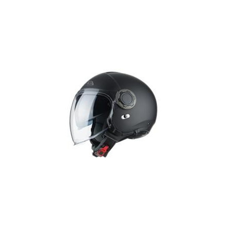 Casco Nzi Jet Ringway duo Negro Mate  22.05 - HVRMOTOS
