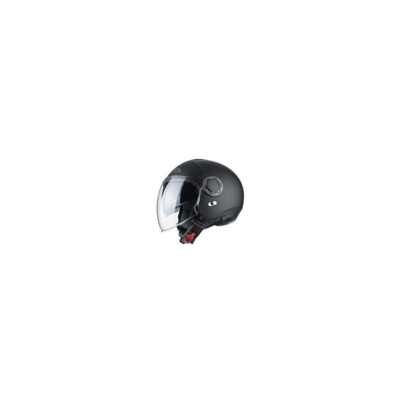 Casco Nzi Jet Ringway duo Negro Mate  22.05 - HVRMOTOS