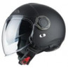 Casco Nzi Jet Ringway duo Negro Mate  22.05 - HVRMOTOS