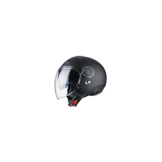 Casco Nzi Jet Ringway duo Negro Mate  22.05 - HVRMOTOS