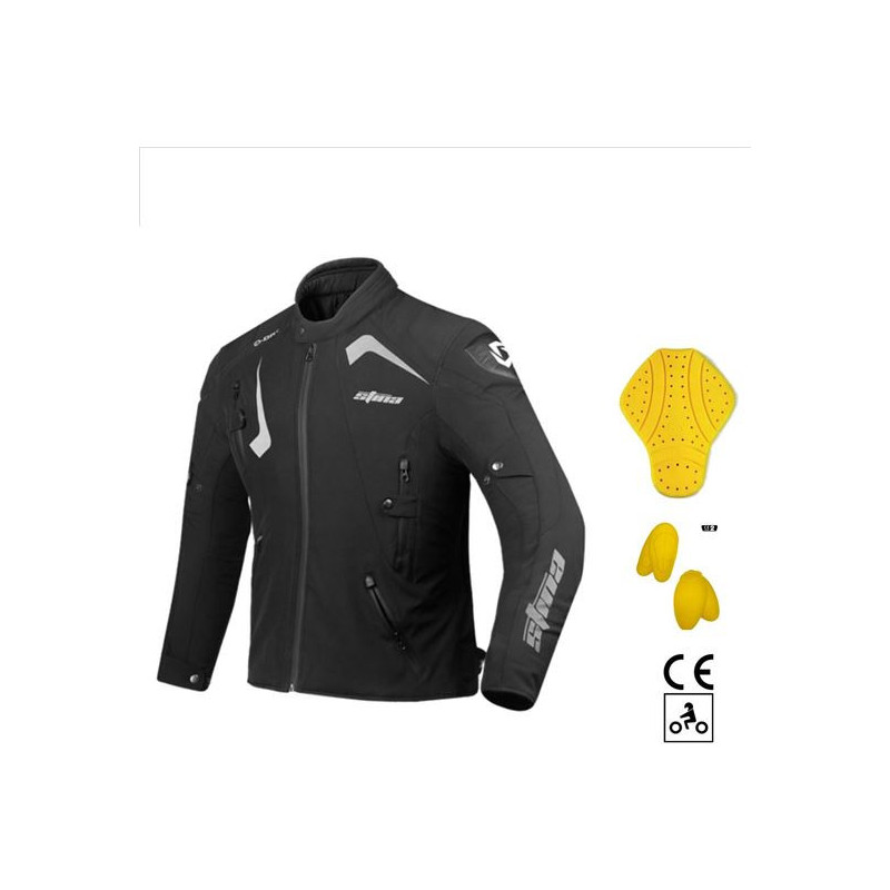CHAQUETA HOMBRE SOFTSHELL STINA SPORT NEGRA