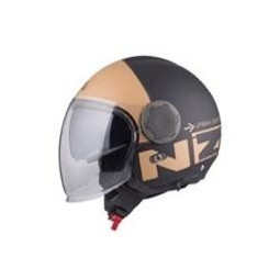 Casco Jet Ringway Commuter Black Bronze Matt 22.05 - HVRMOTOS