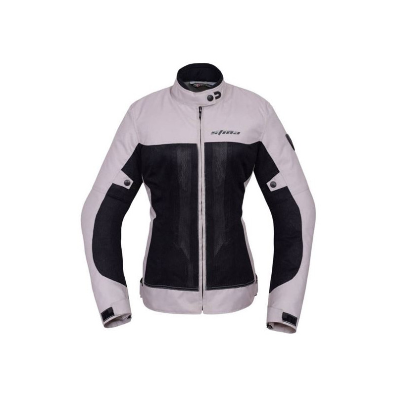 Chaqueta Verano Mujer Stina Paradise Gris - HVRMOTOS