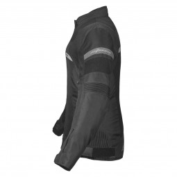 Chaqueta Verano Mujer Stina Veleta Negro - HVRMOTOS
