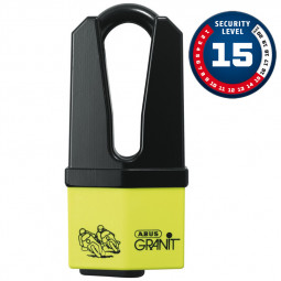 Bloqueo Disco Freno  Granit 37/60hb70 amarillo - Hvrmotos