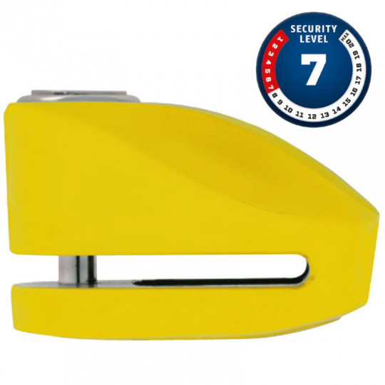 BLOQUEO DISCO ABUS  277 YELLOW BULON 10 MM - Hvrmotos