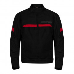 ST3340NR - CHAQUETA HOMBRE MILANO VERANO NEGRO ROJO