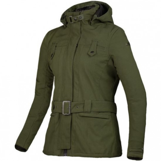 CHAQUETA SOFSHELL STINA URBAN INVIERNO MARRON