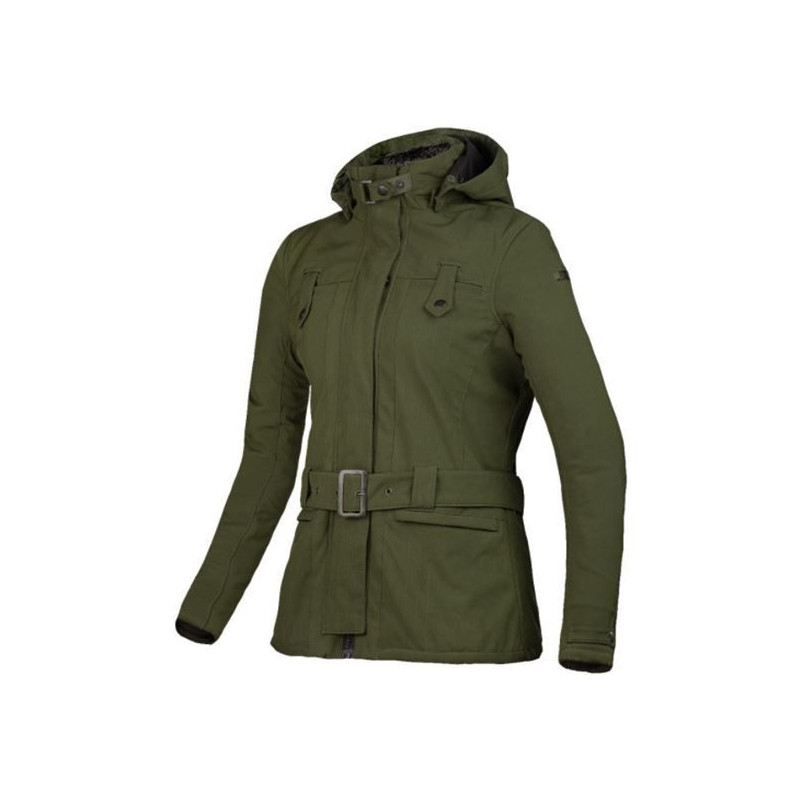 CHAQUETA SOFSHELL STINA URBAN INVIERNO MARRON