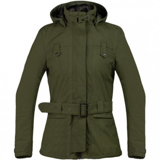 CHAQUETA SOFSHELL STINA URBAN INVIERNO MARRON