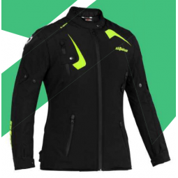STM3306NV - CHAQUETA SOFTSHELL MUJER VERDE - STINAMOTO